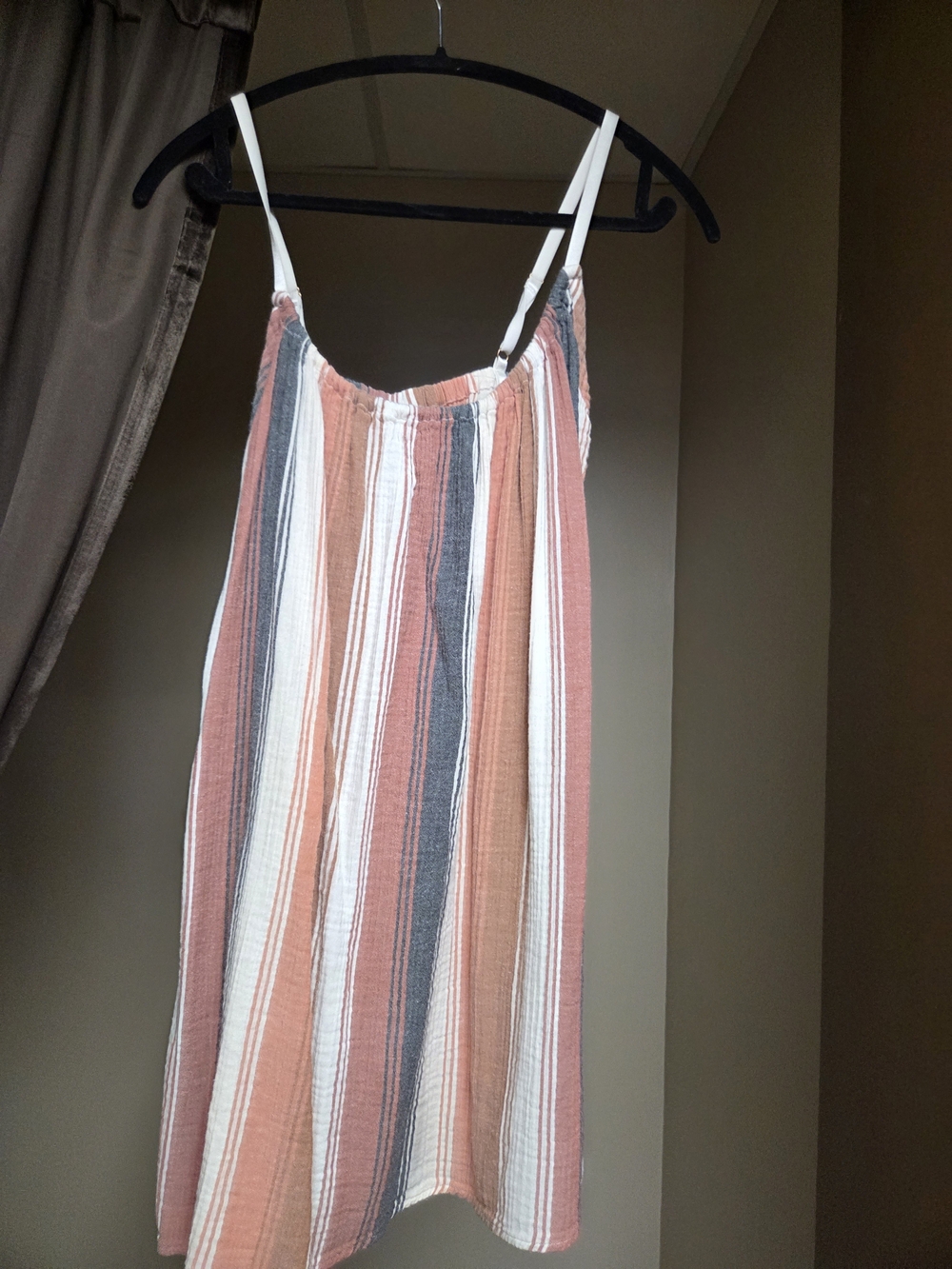 Gilligan & O'Malley Striped Lounge Dress
